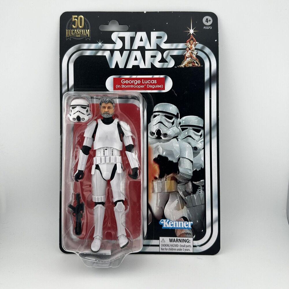 George Lucas In Stormtrooper Disguise - Black Series 6 Inch 50th -FAST SHIPPING✅
